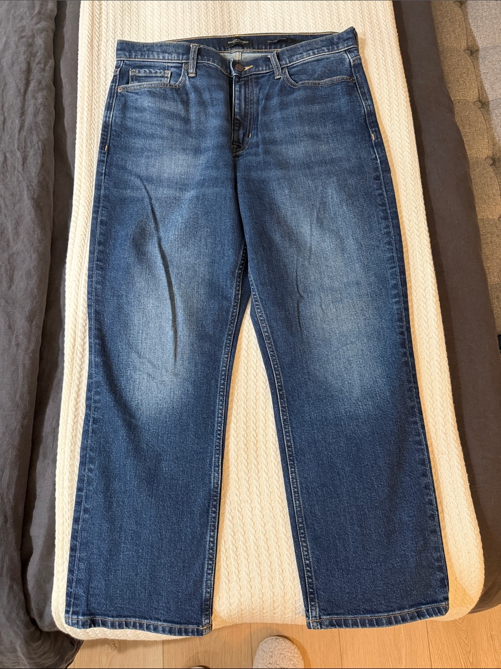 Banana Republic Women's Straight-Leg Jeans - Blue Wash
